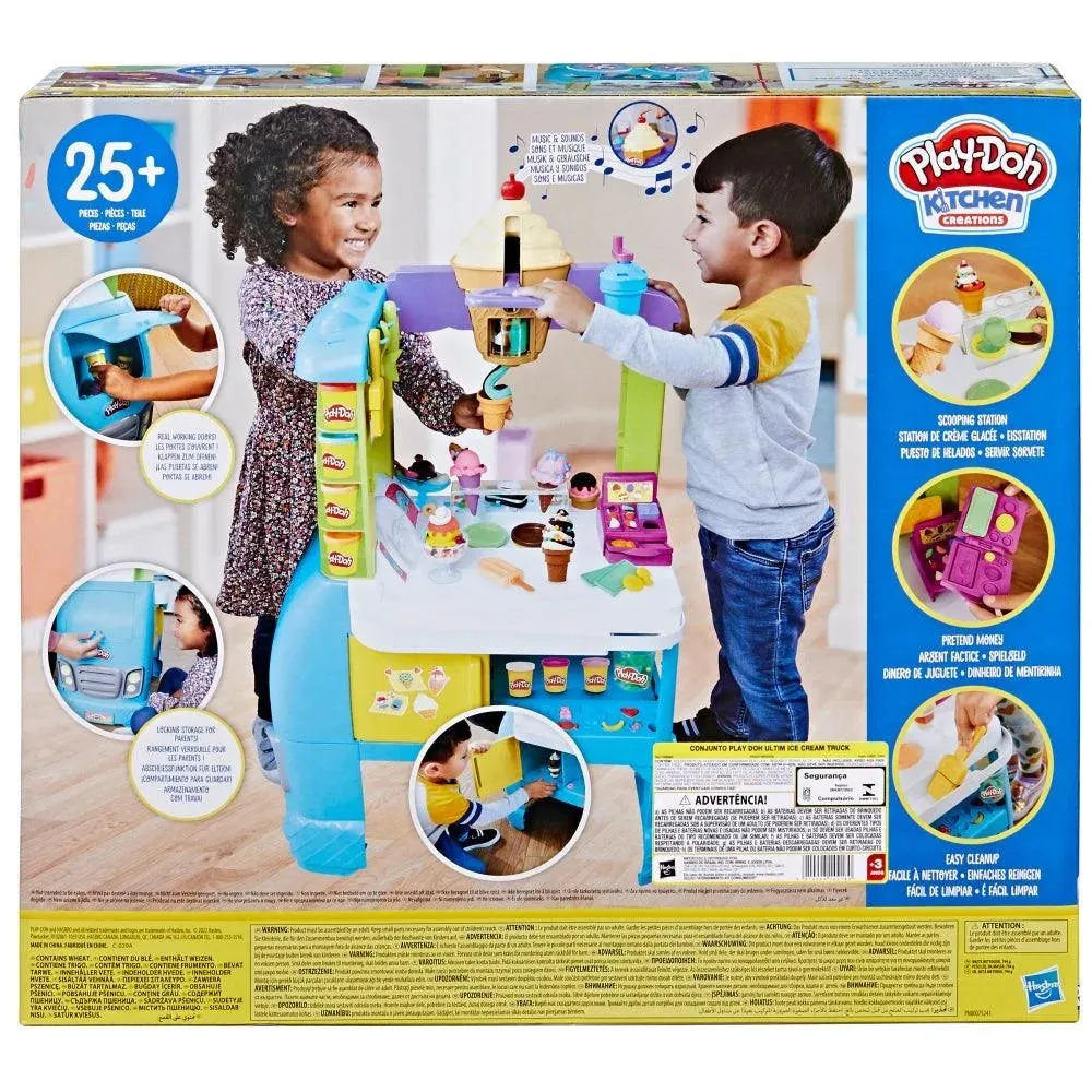 Play-Doh Kitchen Creations Ultimate Ice Cream Truck Playset