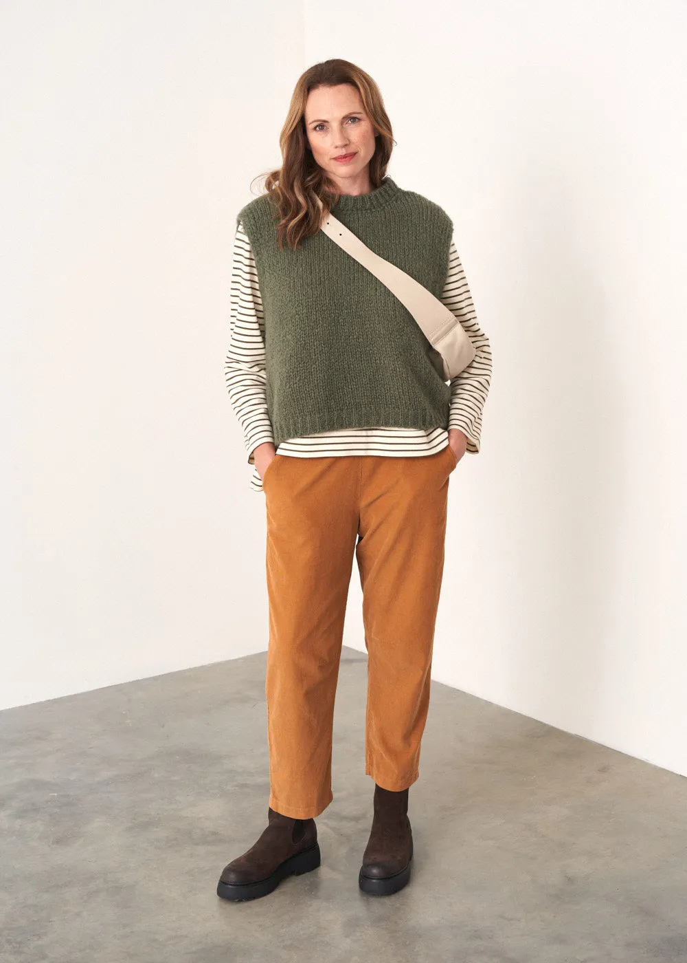 PRU CORDUROY TROUSER - AMBER