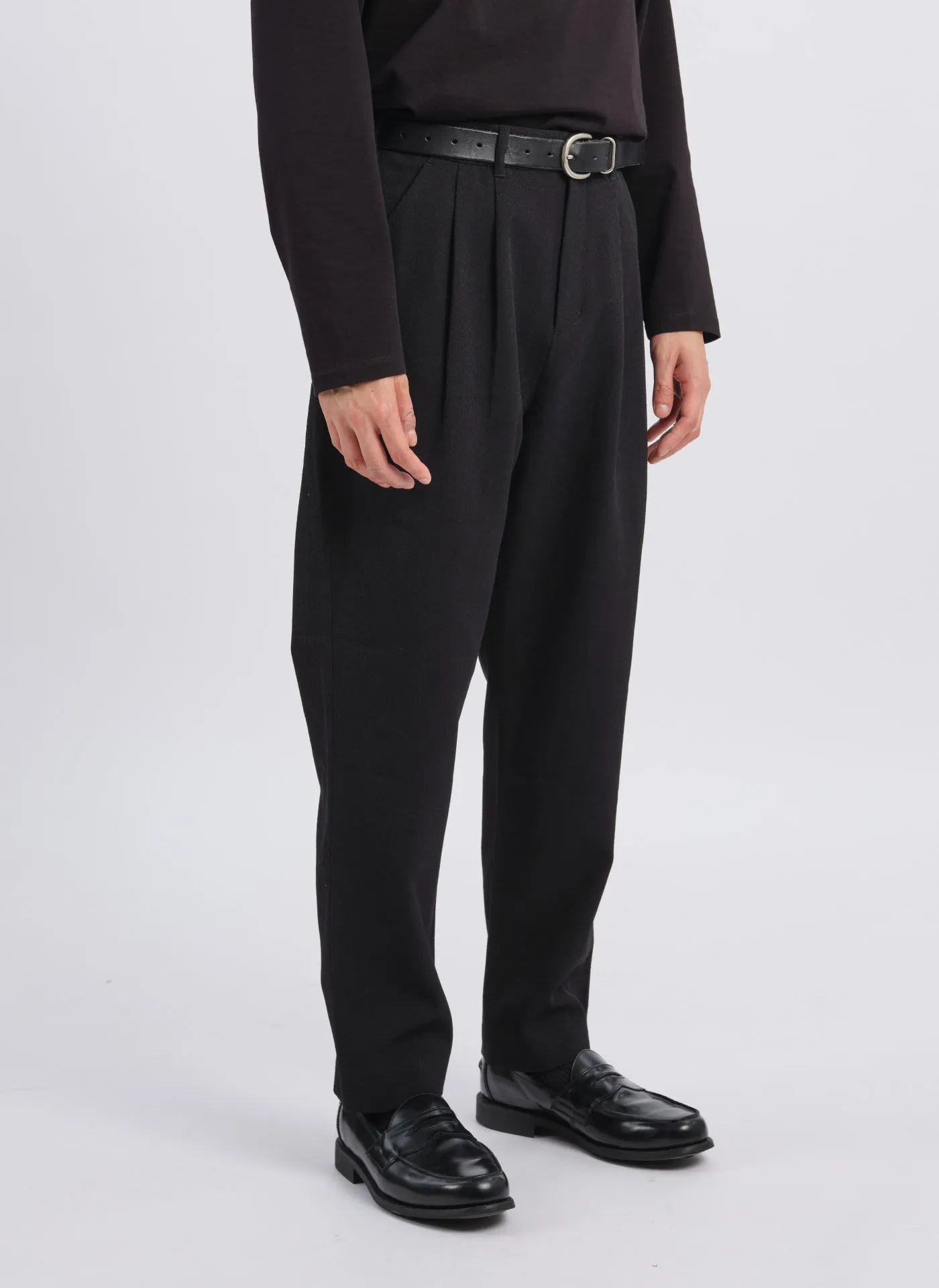 Solotex Garbardine (Work) Ankle Length Relax Tapered Pants [P-10]