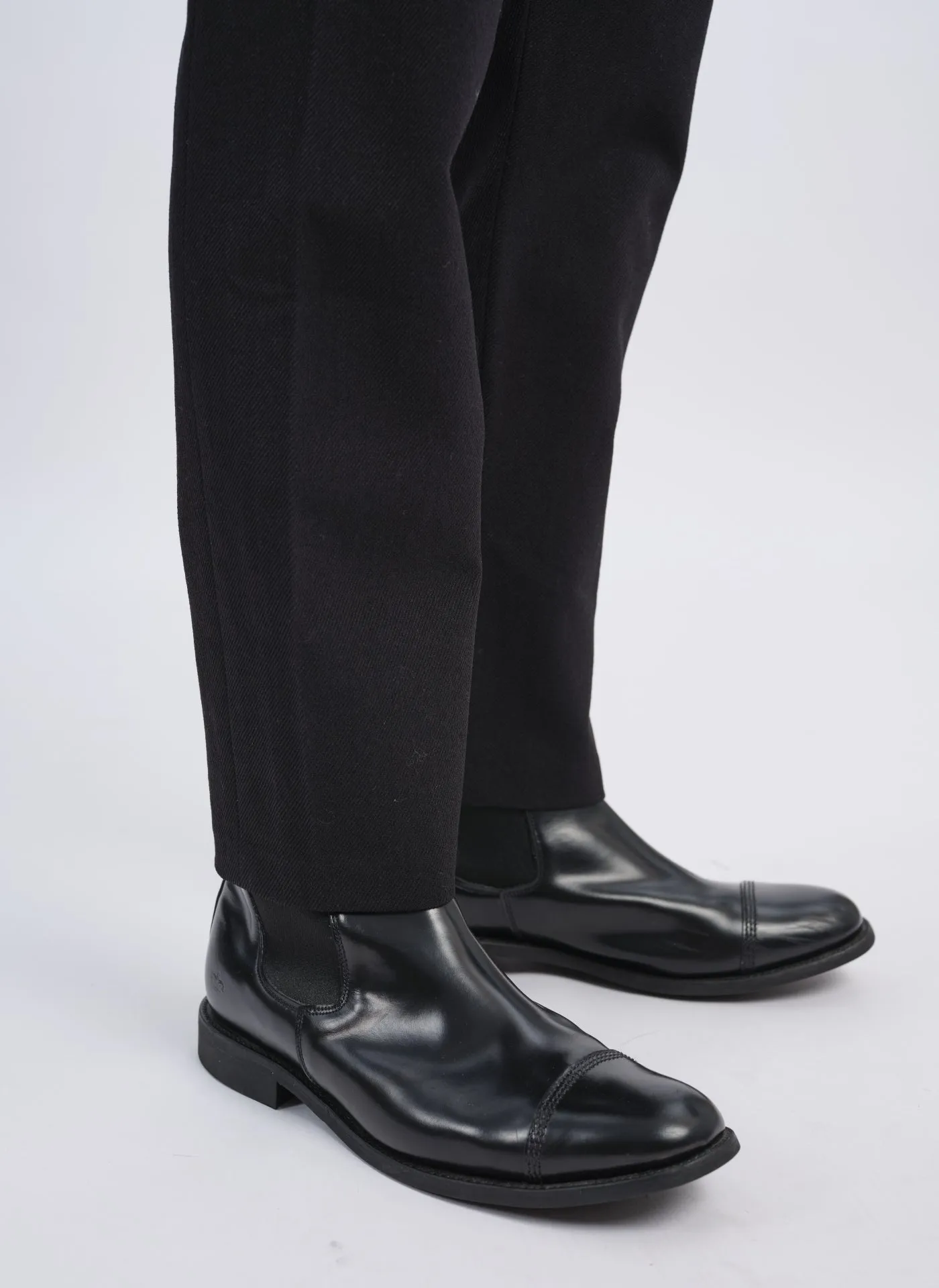 Solotex Garbardine (Work) Ankle Length Tapered Slim Pants [P-07]