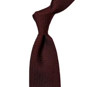 Sovereign Grade Grenadine Grossa Burgundy Tie