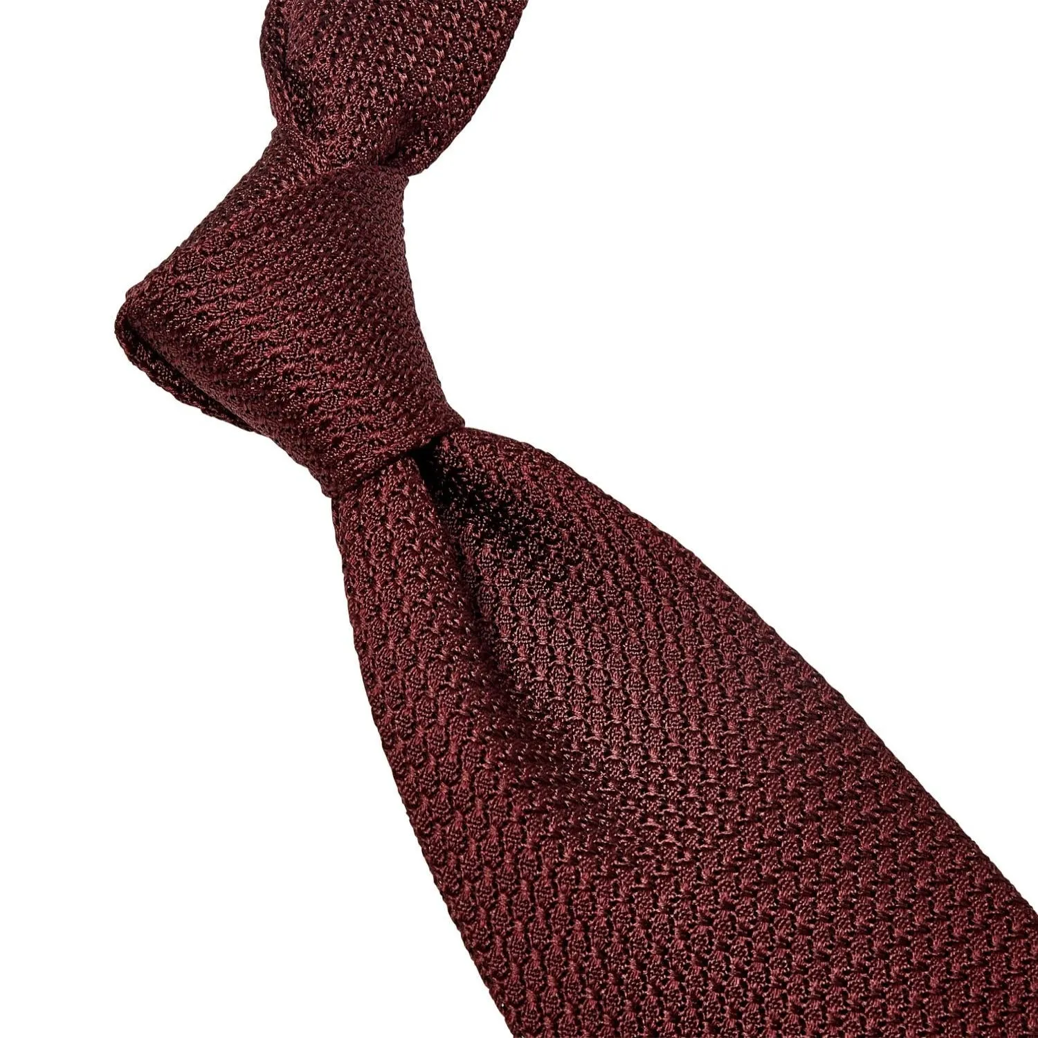 Sovereign Grade Grenadine Grossa Burgundy Tie