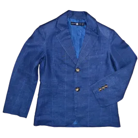 The Gentleman's Jacket- Folly Beach Blue Linen