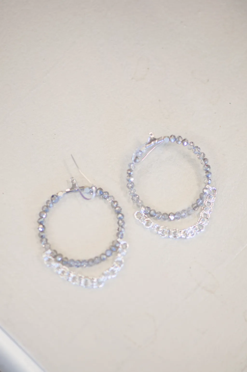 The Holly Hoop Earrings by Annie Claire Designs