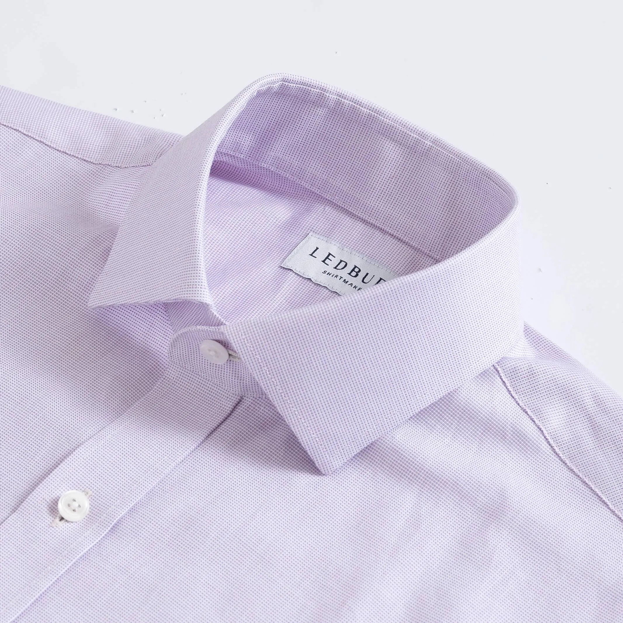 The Lavender Carter Panama Oxford Custom Shirt