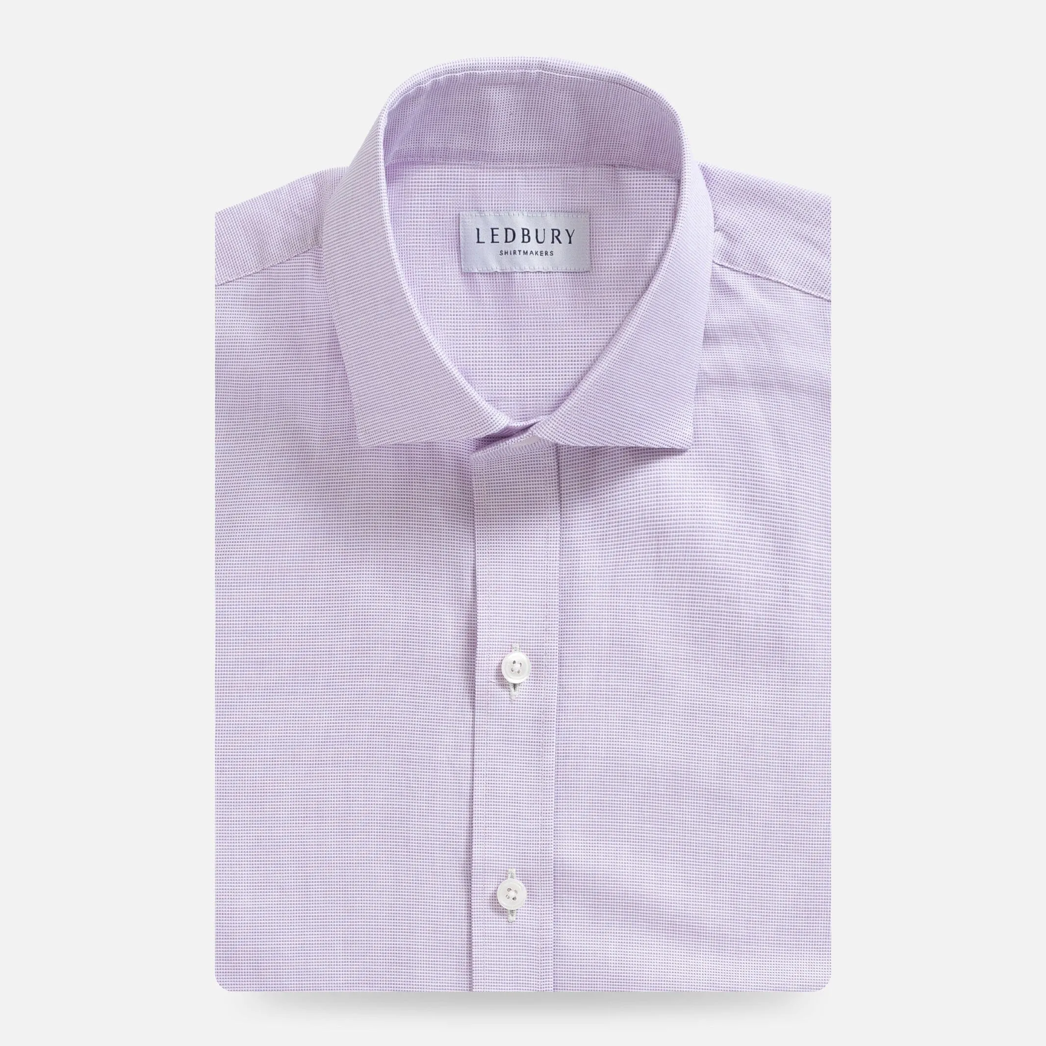 The Lavender Carter Panama Oxford Custom Shirt