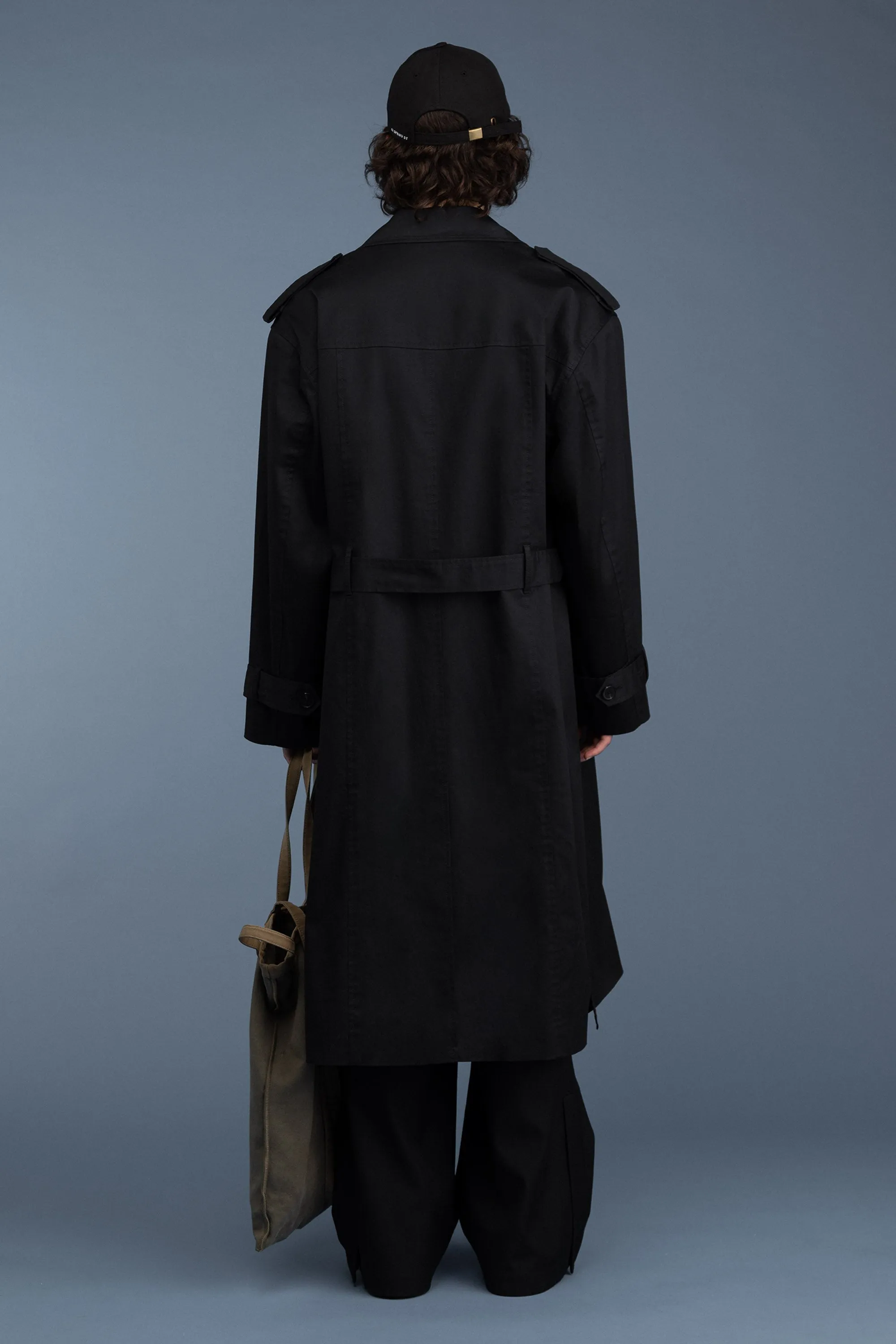 WATER REPELLENT COTTON TRENCH COAT