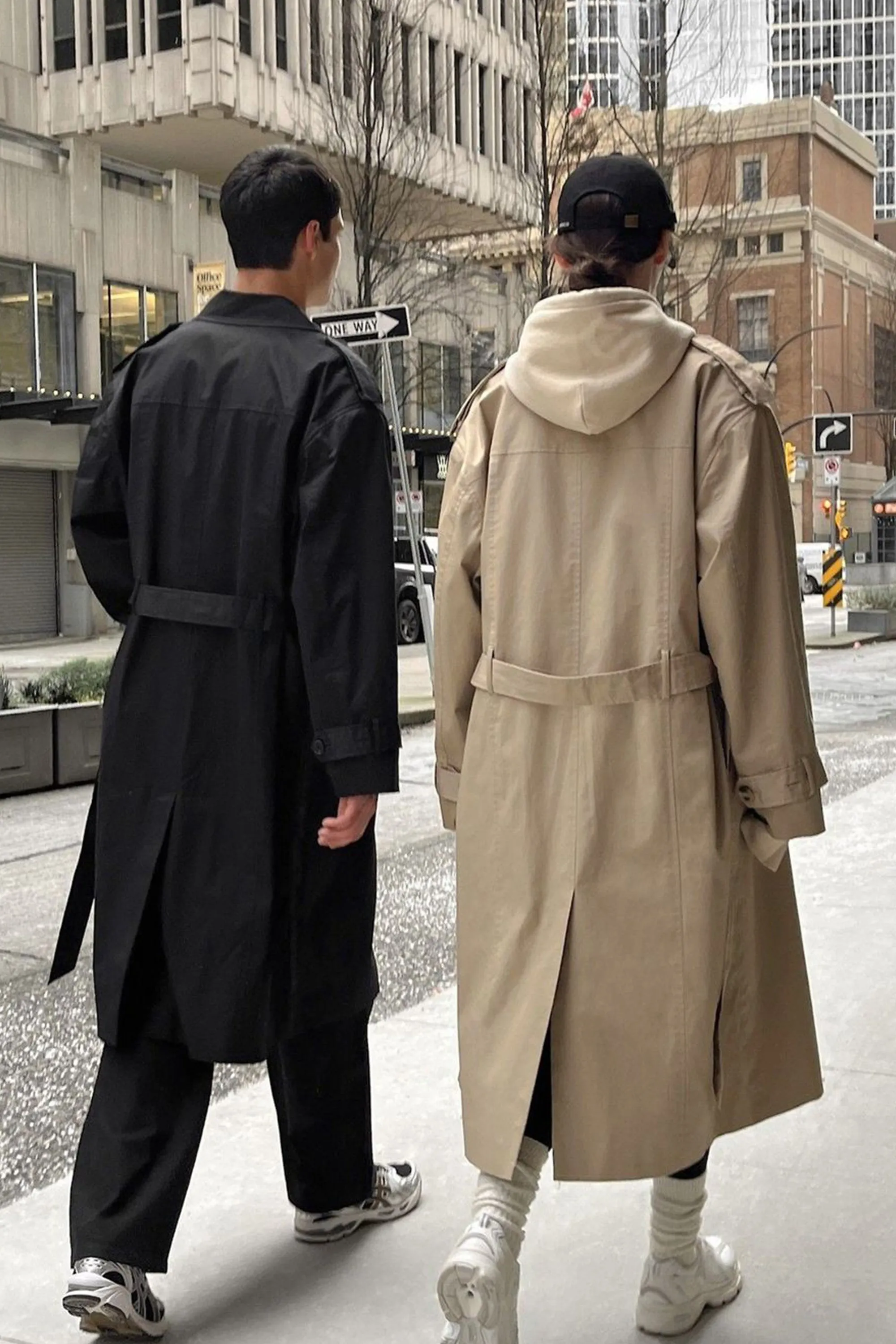 WATER REPELLENT COTTON TRENCH COAT