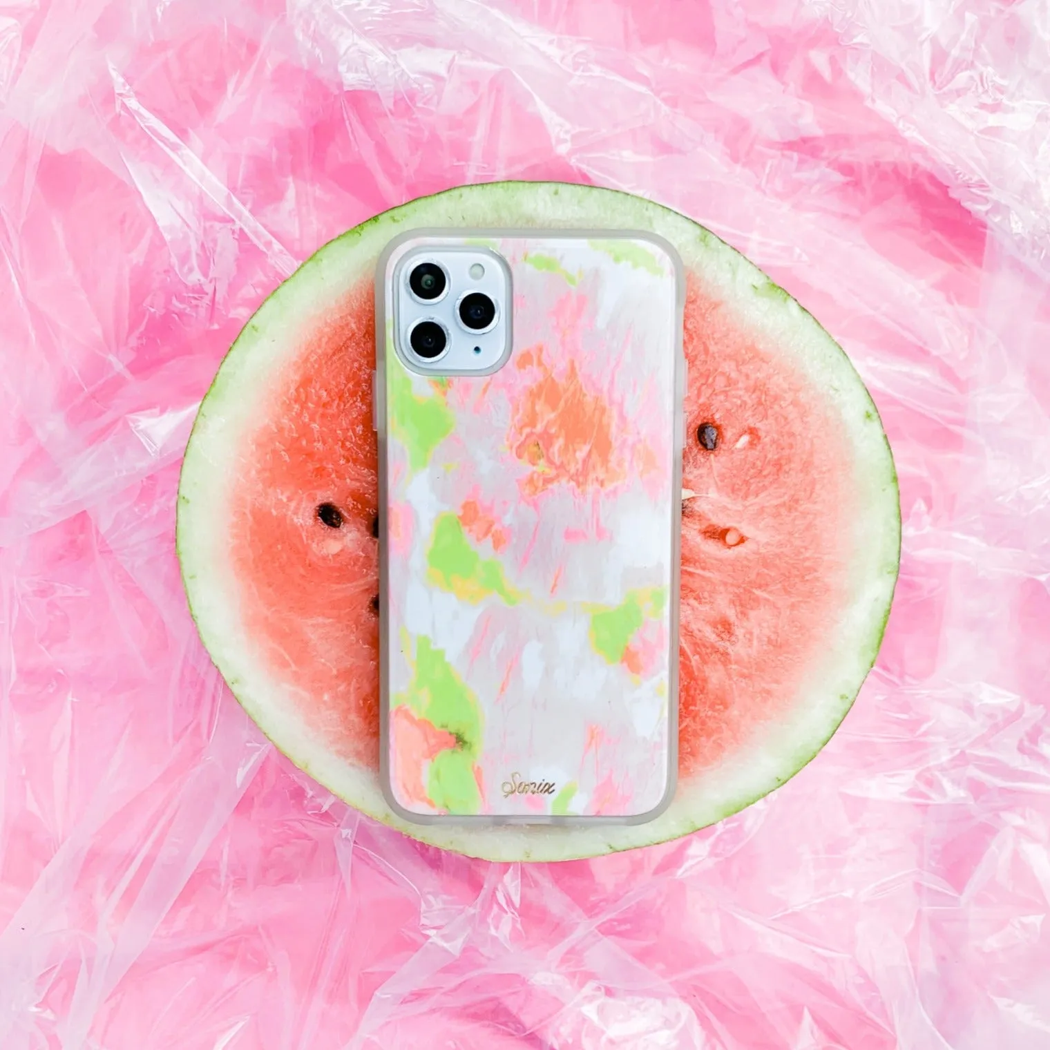 Watermelon Glow iPhone Case