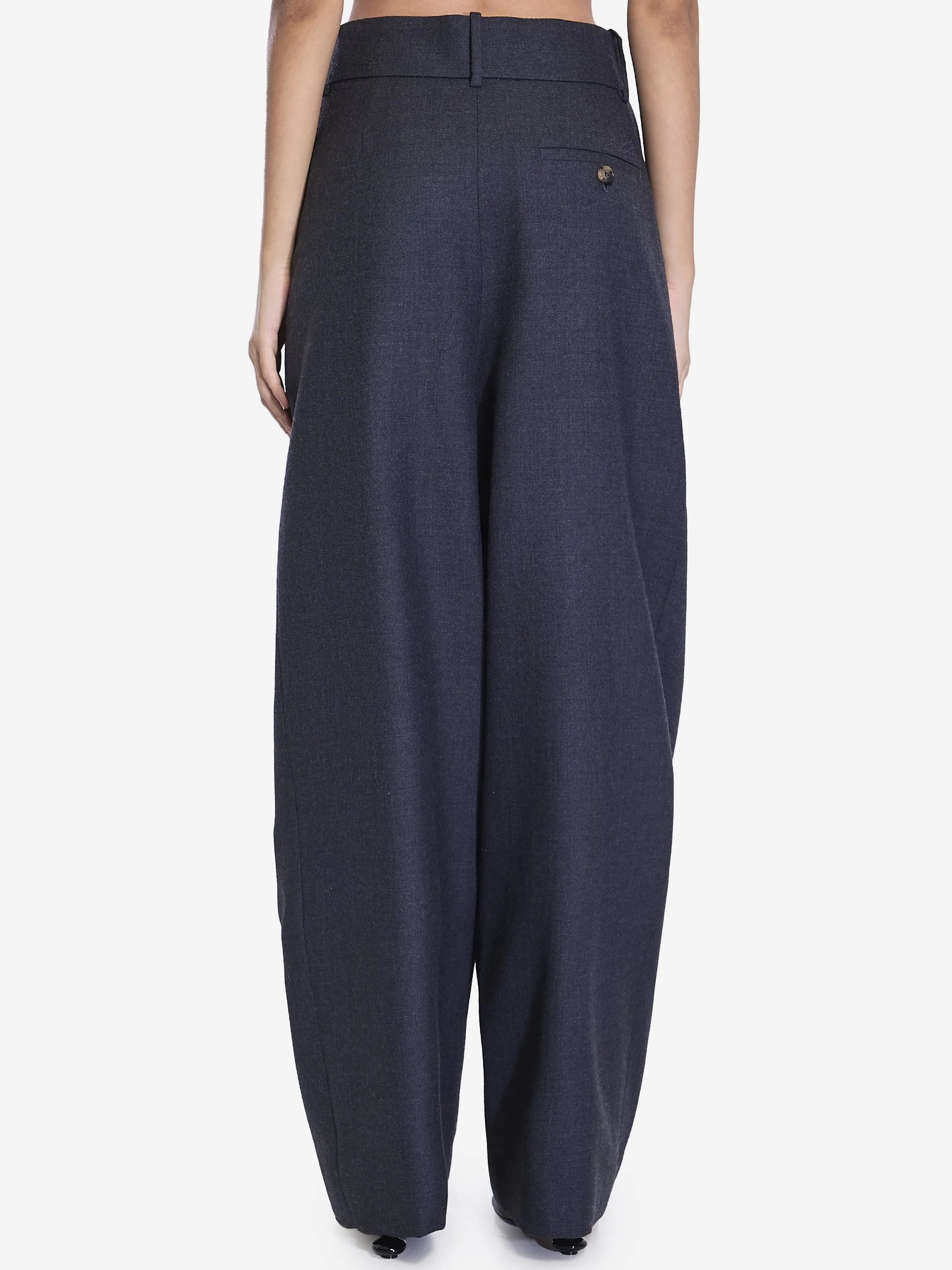 WRAP TROUSERS IN WOOL