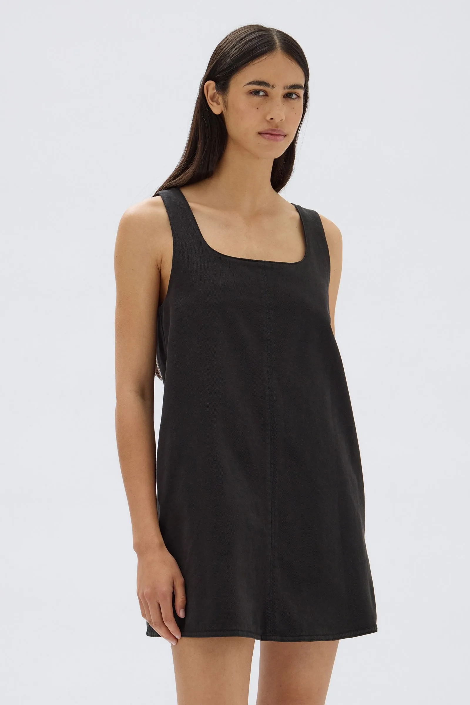 Zoey Twill Mini Dress